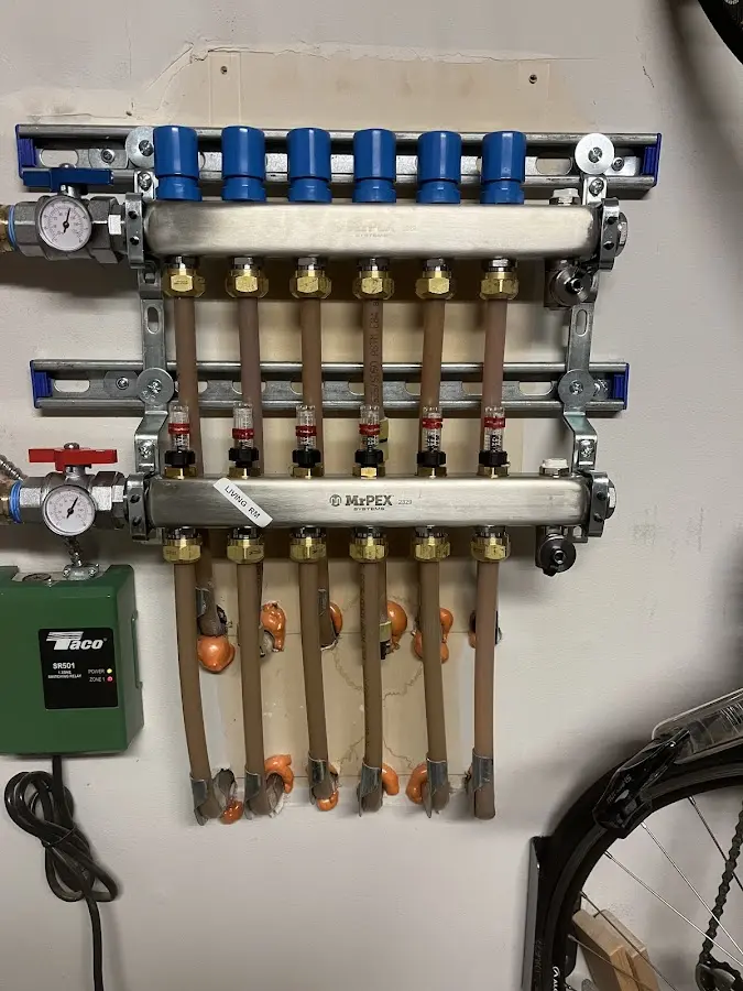 Plumber performing Leak Detection at a residential property in North Tustin